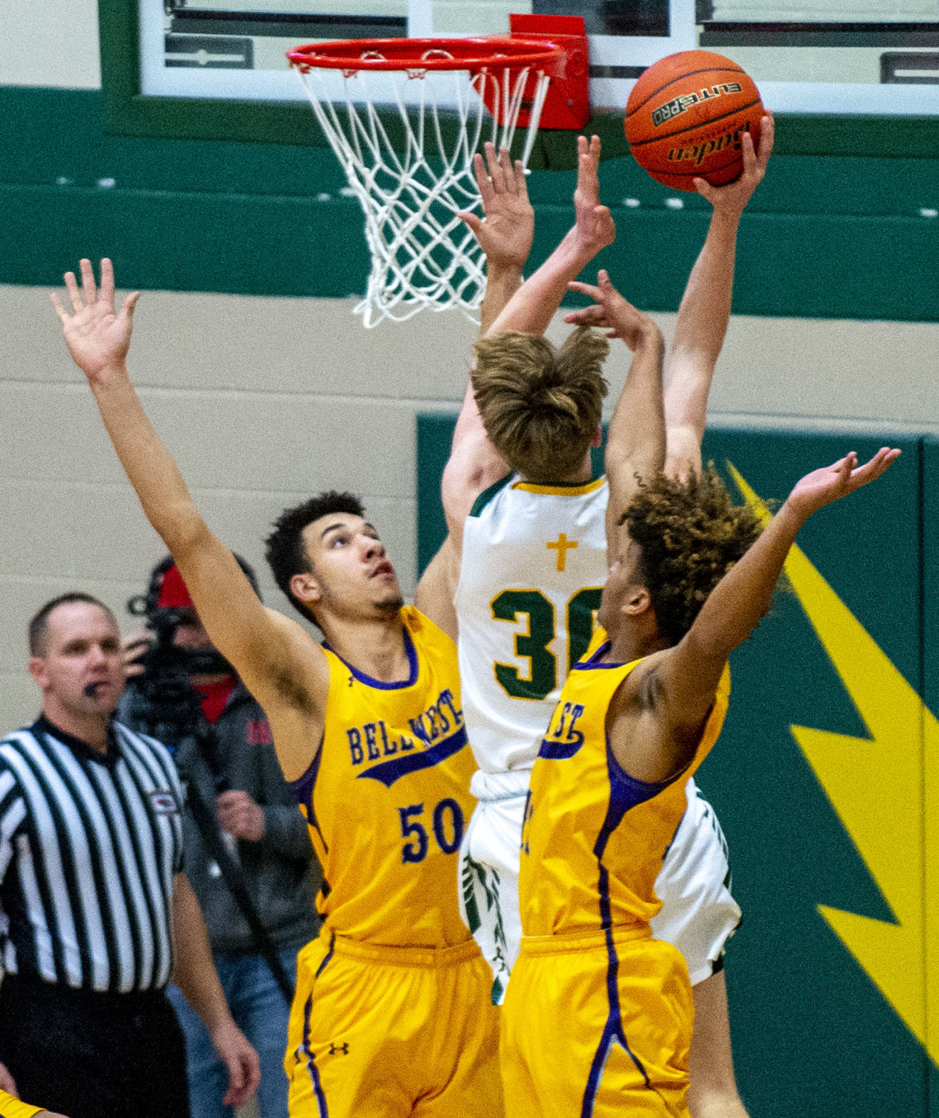 Bellevue West vs. Lincoln Pius X Basketball, 1.16